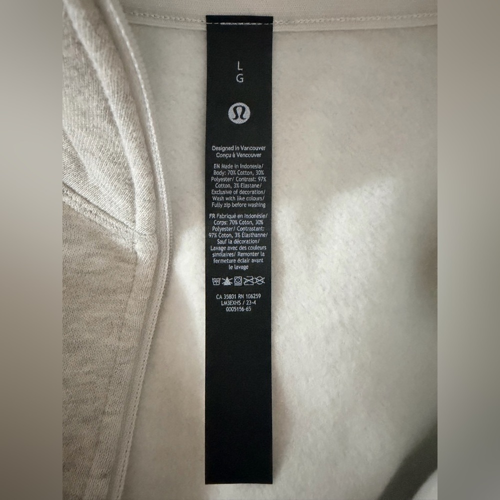 lululemon athletica Heather Gray Pullover - Picture 3 of 5